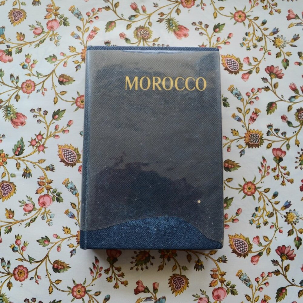 World Guides MOROCCO Vintage Travel Guide Hardcover Book